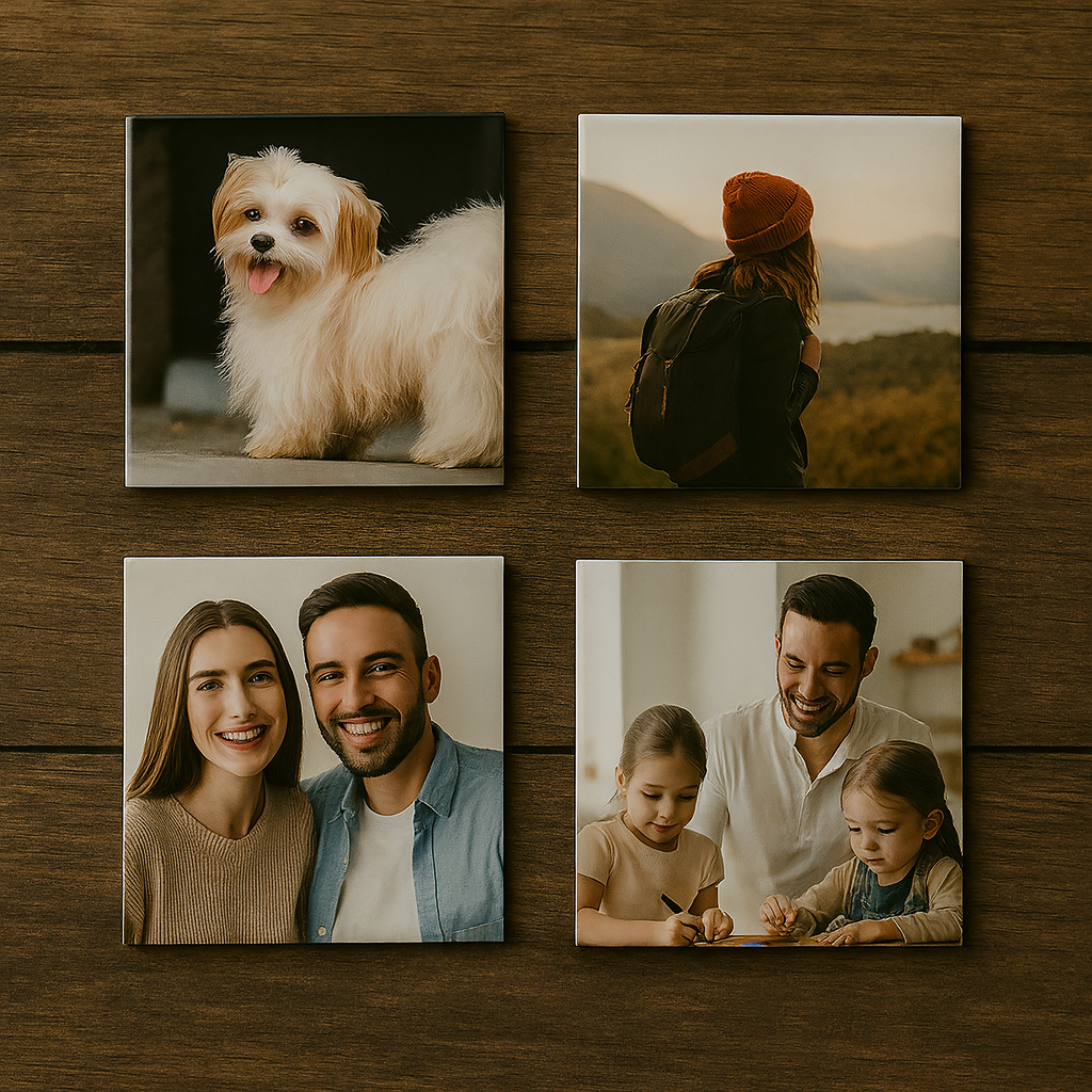 2x2" Photo Magnets - Set of 4